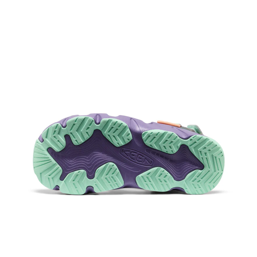 Big Kids' HyperFLT Clog | Purple Haze/Peach Fuzz - Image 6