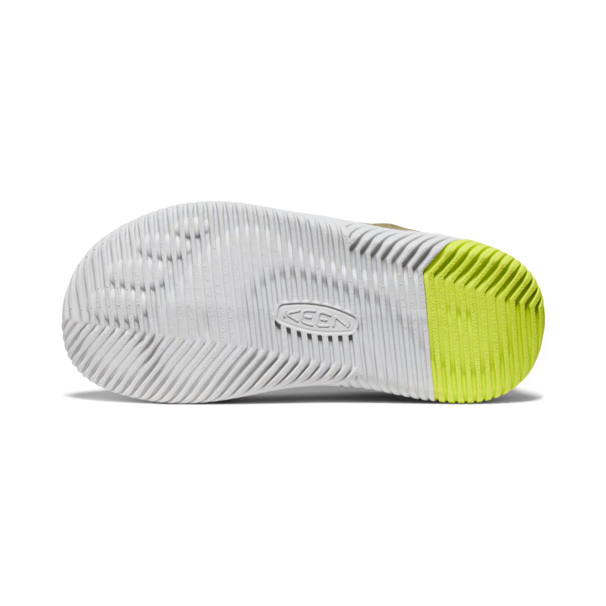 Big Kids' KNX Leather Sneaker | Martini Olive/Evening Primrose - Image 6