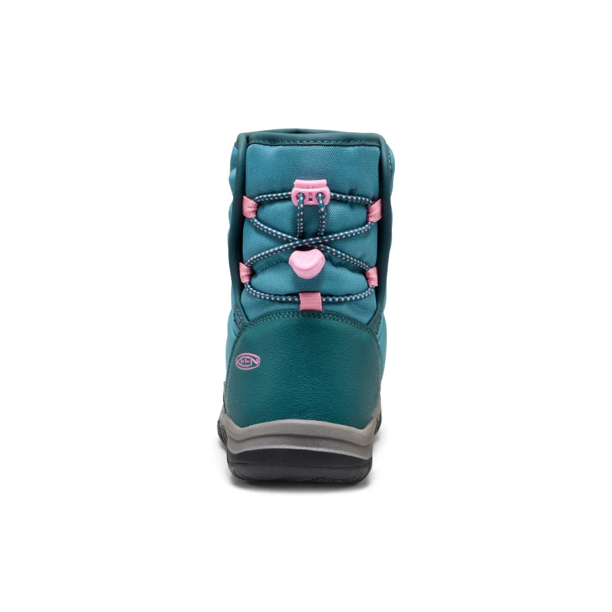 Big Kids' Puffrider Waterproof Winter Boot | Brittany Blue/Cashmere Rose - Image 5
