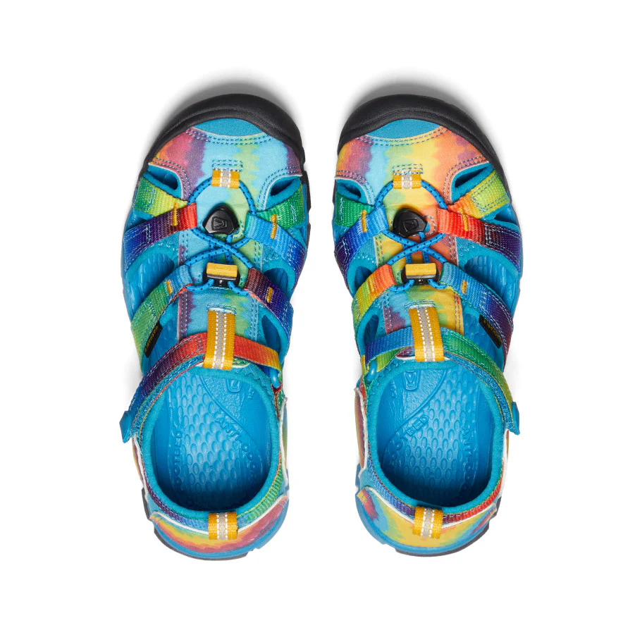 Big Kids' Seacamp II CNX | Vivid Blue/Original Tie Dye - Image 3