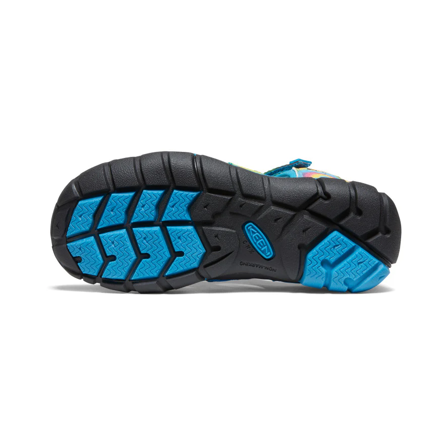 Big Kids' Seacamp II CNX | Vivid Blue/Original Tie Dye - Image 5