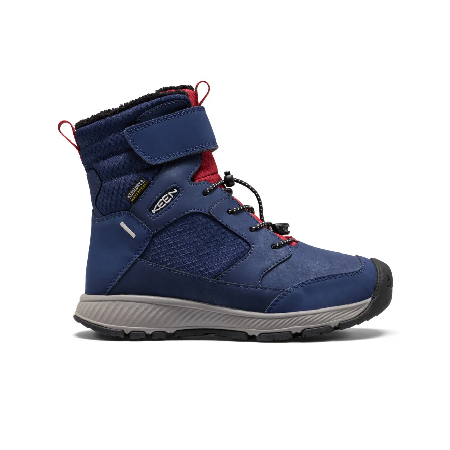 Big Kids' Skua Waterproof Winter Boot | Naval Academy/Garnet