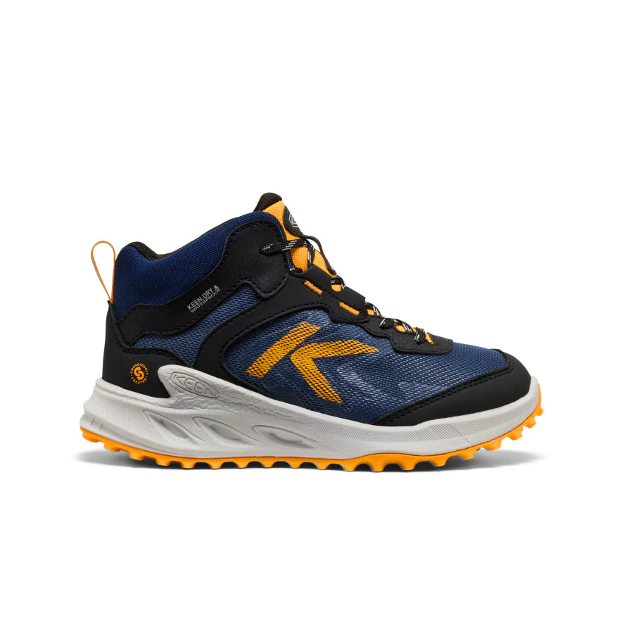 Big Kids' Zionic Waterproof Boot | Naval Academy/Bright Marigold