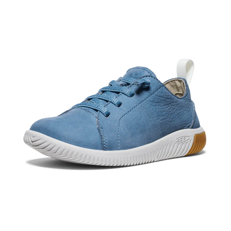 Little Kids' KNX Leather Sneaker | Coronet Blue/Vapor - Image 3