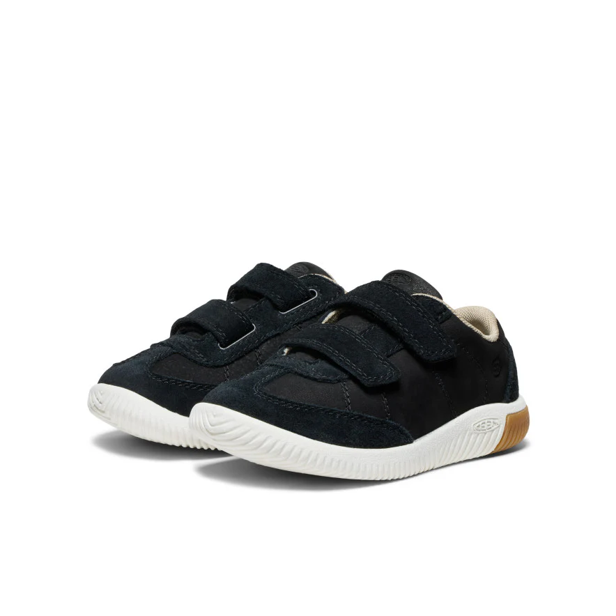 Little Kids' KNX T-Toe Sneaker  |  Black/Star White - Image 8