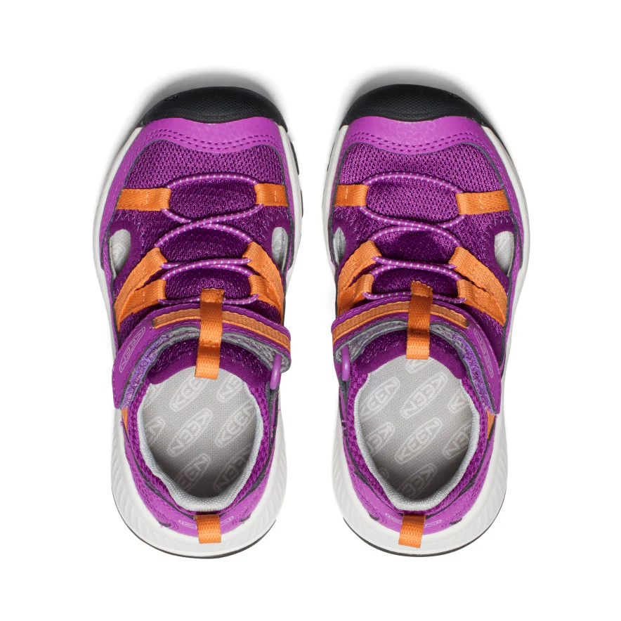 Little Kids' Motozoa Sandal  |  Willowherb/Tangerine - Image 4