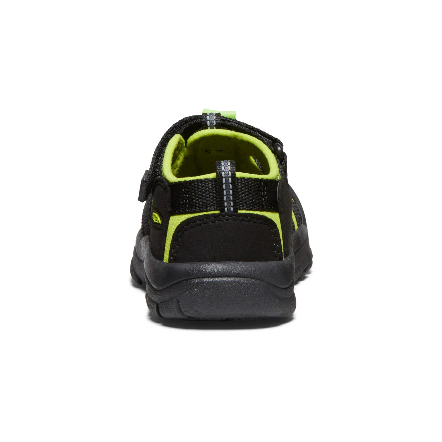 Little Kids' Newport H2 | Black/Lime Green - Image 7