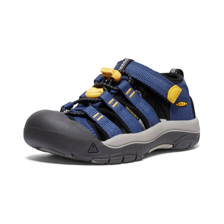 Little Kids' Newport H2 Sandal | Naval Academy/KEEN Yellow - Image 3