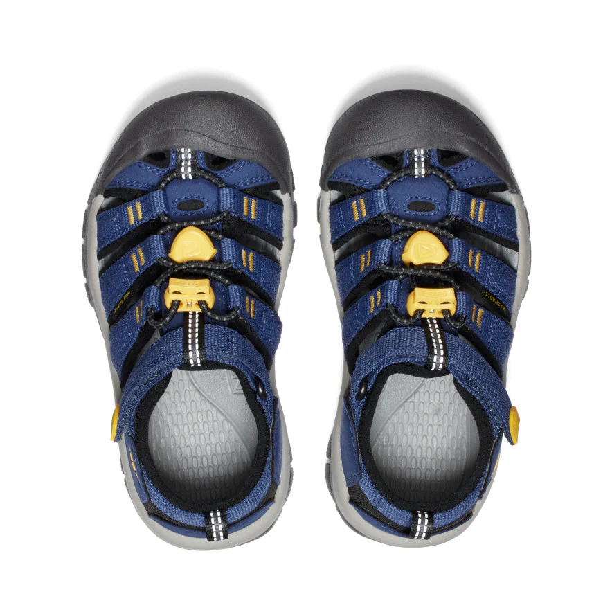 Little Kids' Newport H2 Sandal | Naval Academy/KEEN Yellow - Image 4