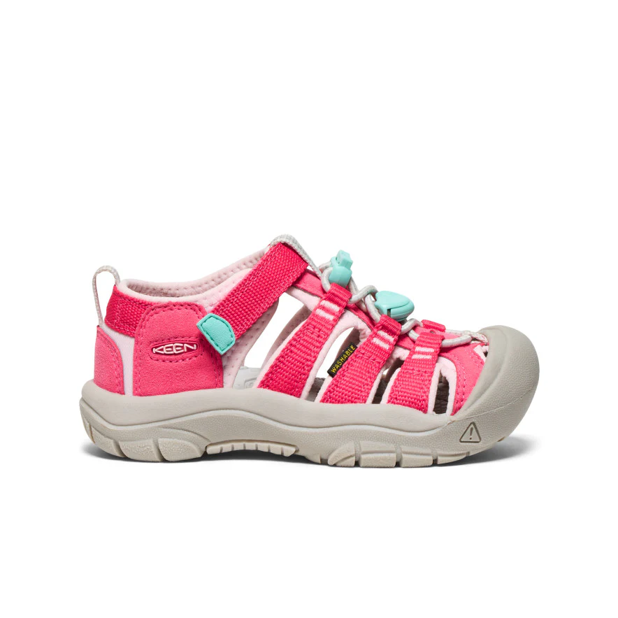 Little Kids' Newport H2 | Raspberry/Giggle Pink - Image 7
