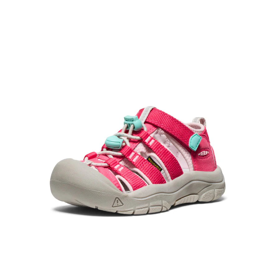 Little Kids' Newport H2 | Raspberry/Giggle Pink - Image 8