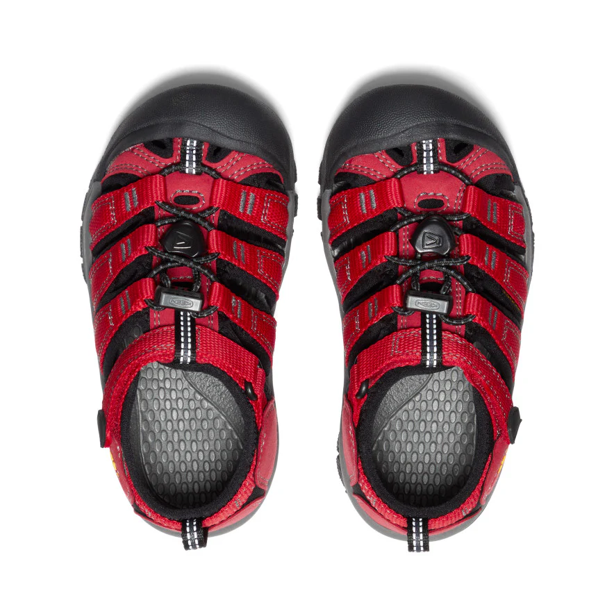 Little Kids' Newport H2 | Ribbon Red/Gargoyle - Image 4