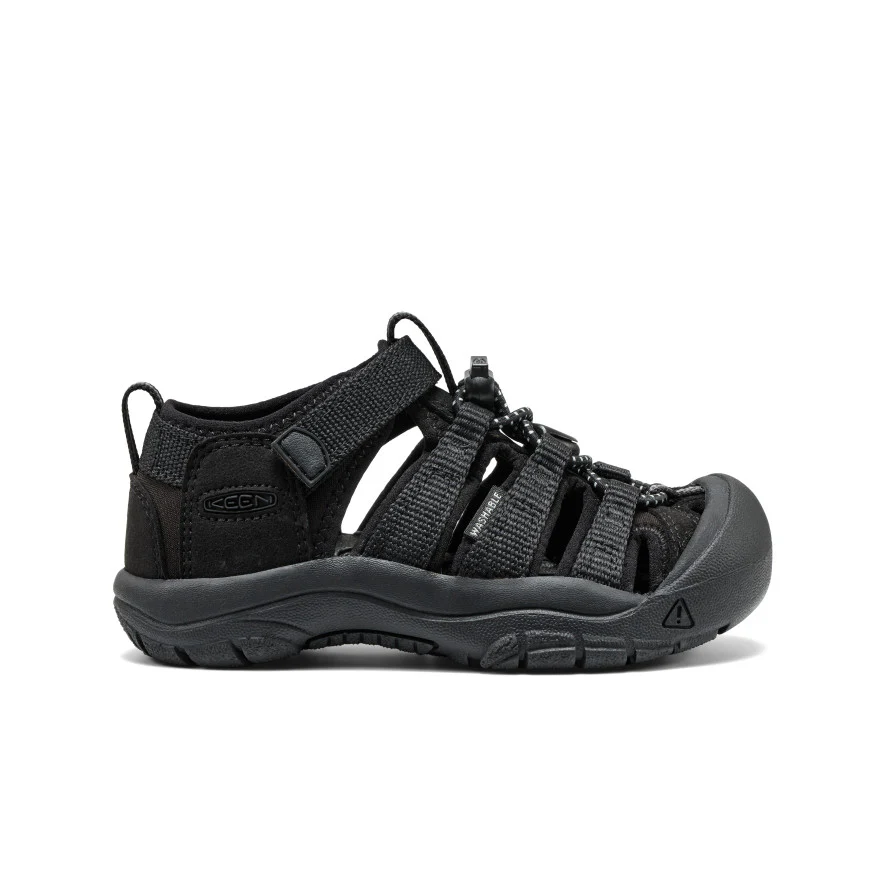 Little Kids' Newport H2  |  Triple Black - Image 11