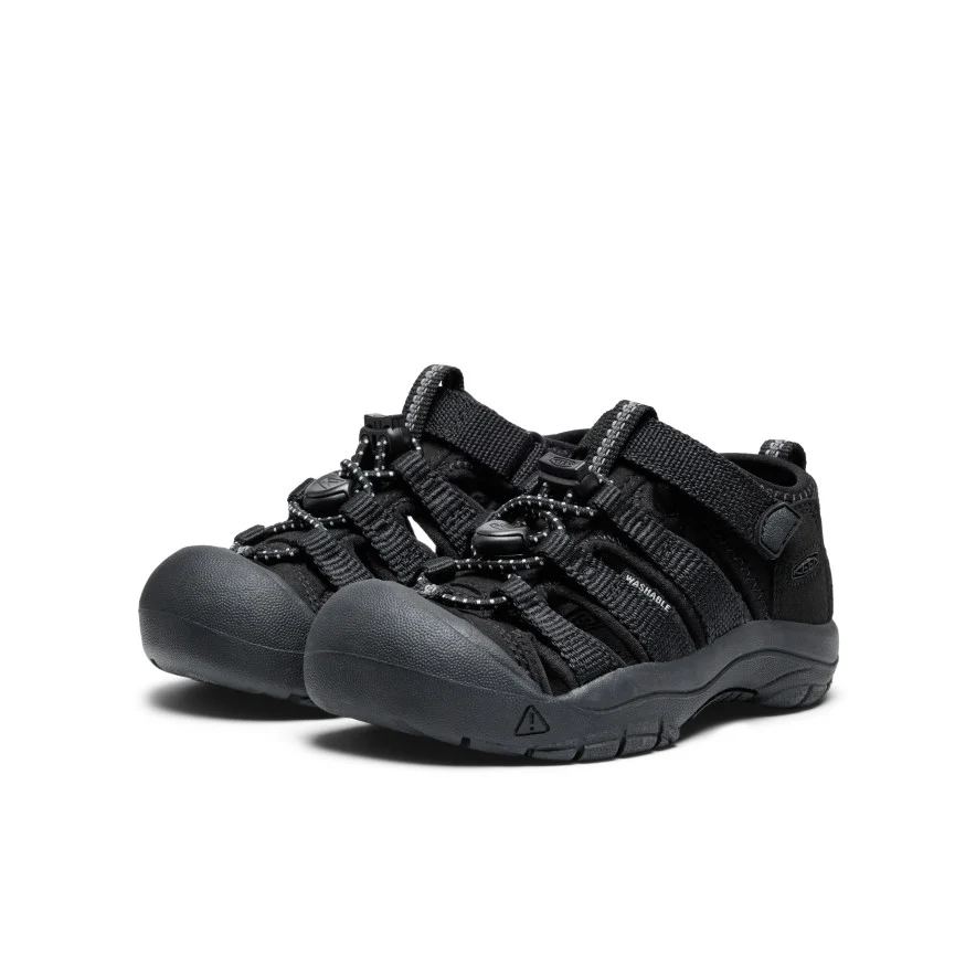 Little Kids' Newport H2  |  Triple Black - Image 7