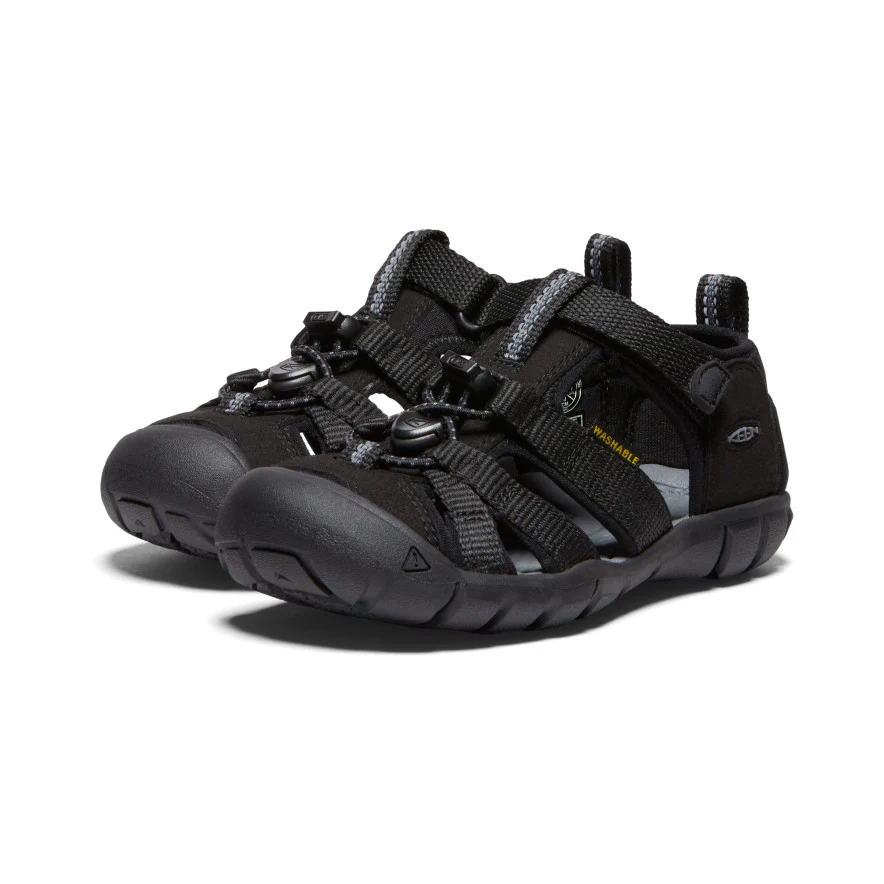 Little Kids' Seacamp II CNX |  Black/Grey - Image 3