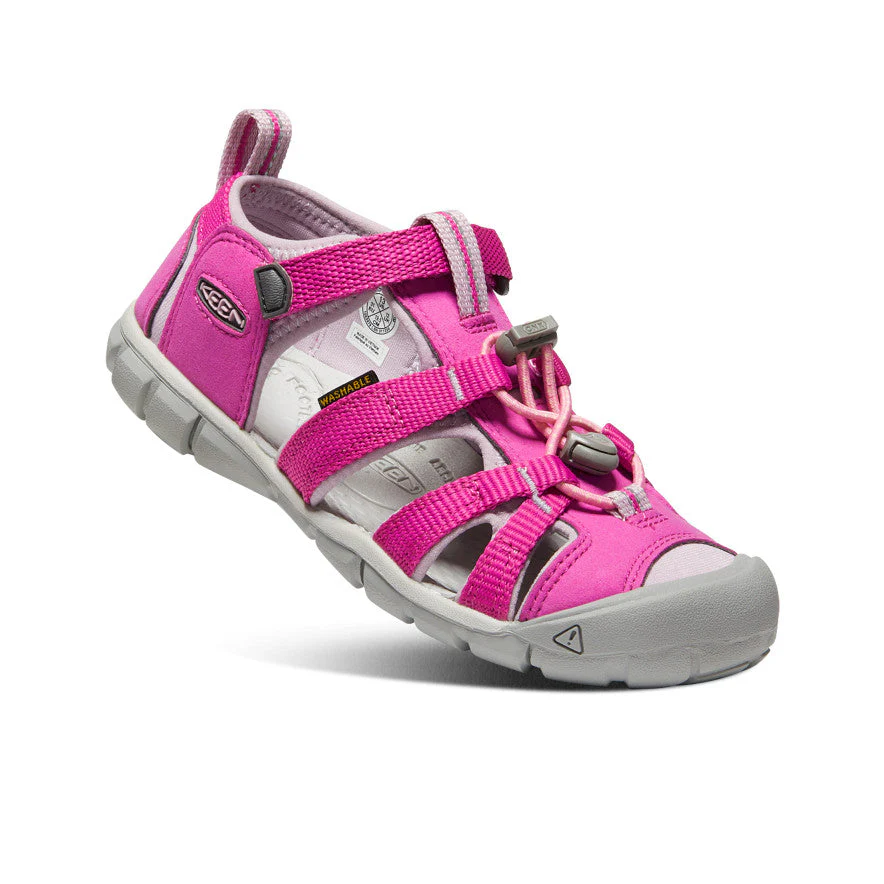 Little Kids' Seacamp II CNX | Very Berry/Dawn Pink - Image 3