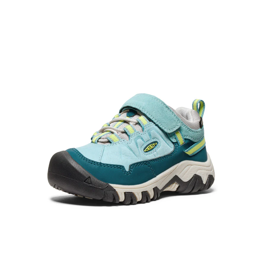 Little Kids' Targhee IV Waterproof Hiking Shoe | Reef Waters/Daiquiri Green - Image 10