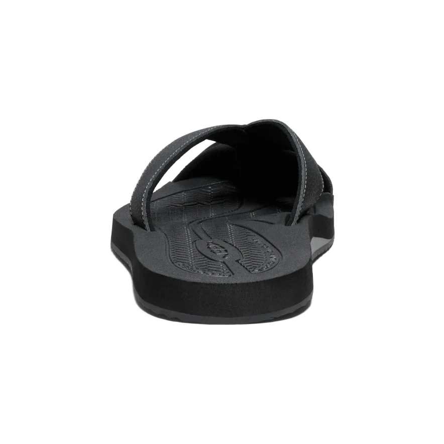 Men's Barbados Flip-Flop | Black/Steel Grey - Image 5