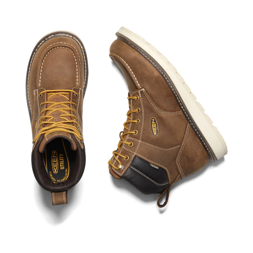 Men's Cincinnati 6" Waterproof Boot (Soft Toe) | Belgian/Sandshell - Image 4
