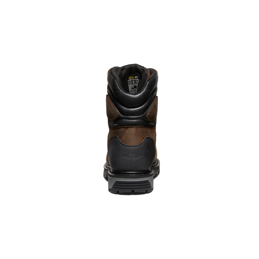 Men's CSA Camden 8" Insulated Waterproof Boot (Carbon Toe) | Dark Earth/Black - Image 5