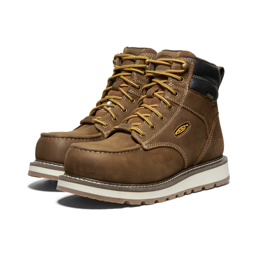 Men's CSA Cincinnati 6" Waterproof Boot (Carbon Toe)  |  Belgian/Sandshell - Image 2