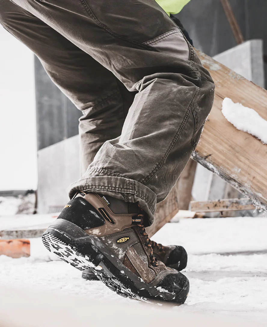 Men's CSA Davenport 8" Insulated Waterproof Boot  |  Dark Earth/Inca Gold - Image 6