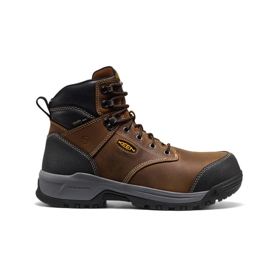 Men's CSA Evanston 6" Insulated Waterproof Boot (Carbon Toe) | Bison/Black