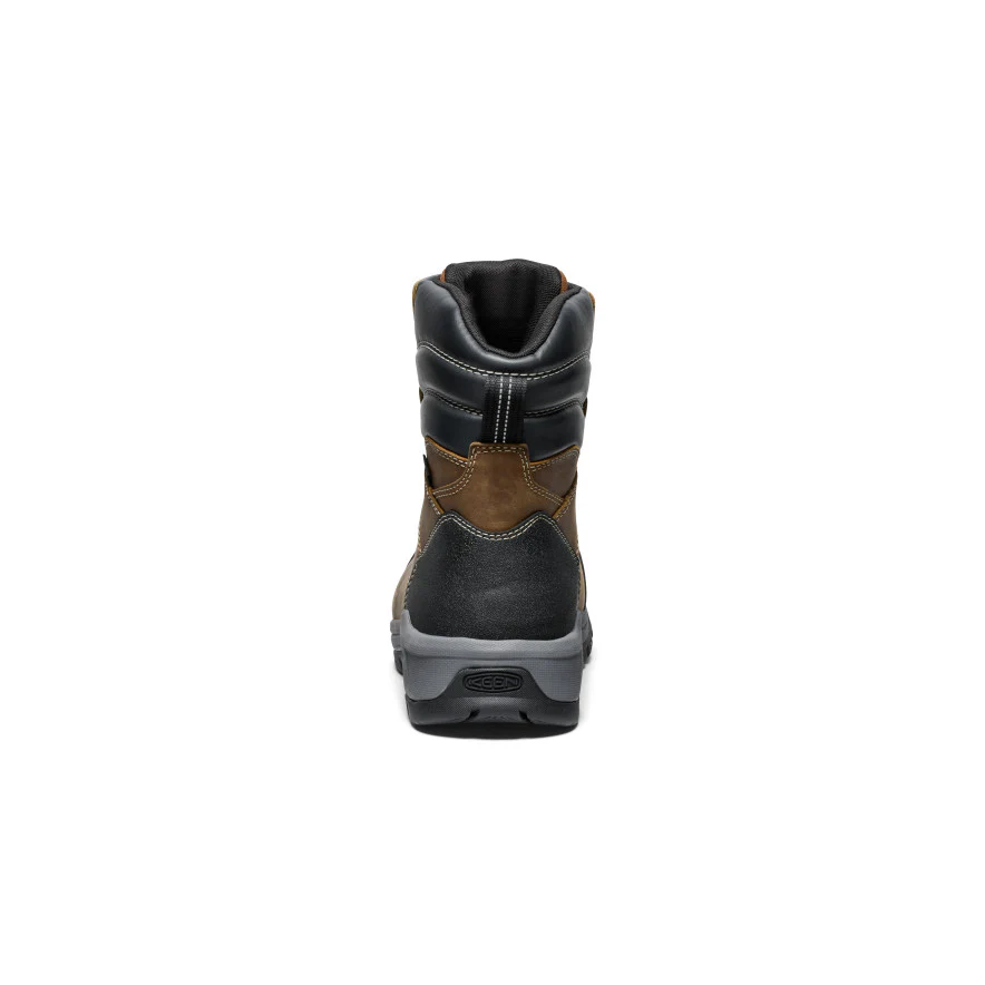 Men's CSA Evanston 8" Waterproof Boot (Carbon Toe)  |  Bison/Black - Image 5