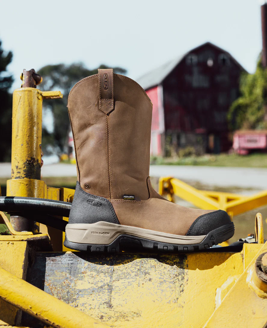 Men's CSA Evanston Pull-On Waterproof Boot (Carbon Toe)  |  Bison/Black - Image 9