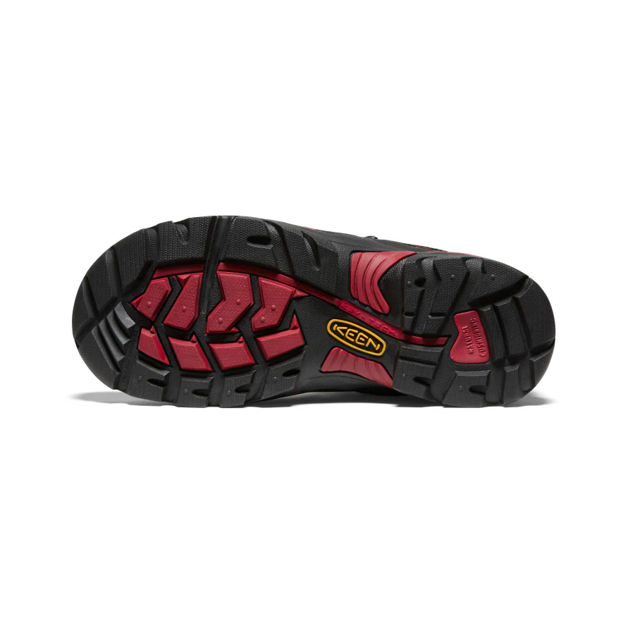 Men's CSA Hamilton Waterproof Boot (Carbon Toe)  |  Bison/Jester Red - Image 9