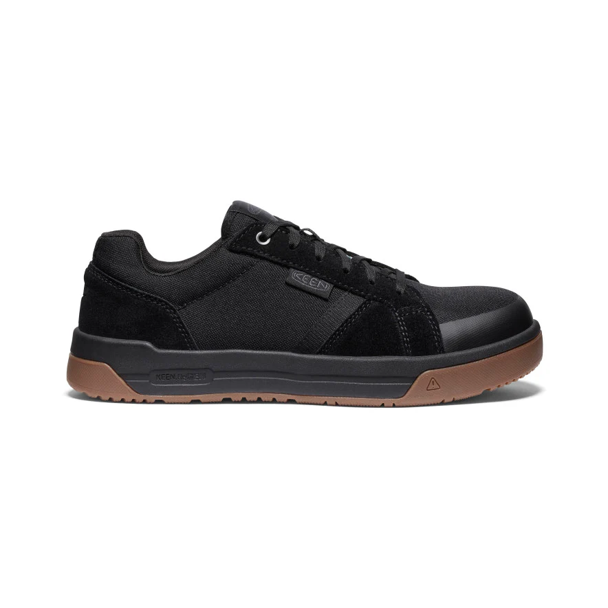 Men's CSA Kenton Work Shoe (Carbon Toe) | Black/Gum