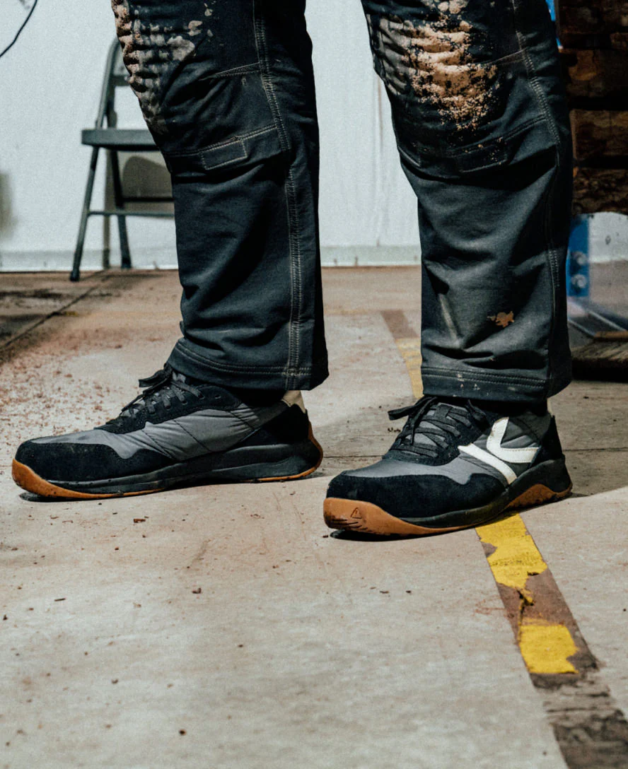 Men's CSA KS86 Utility Work Sneaker (Carbon Toe) | Magnet/Gum - Image 8