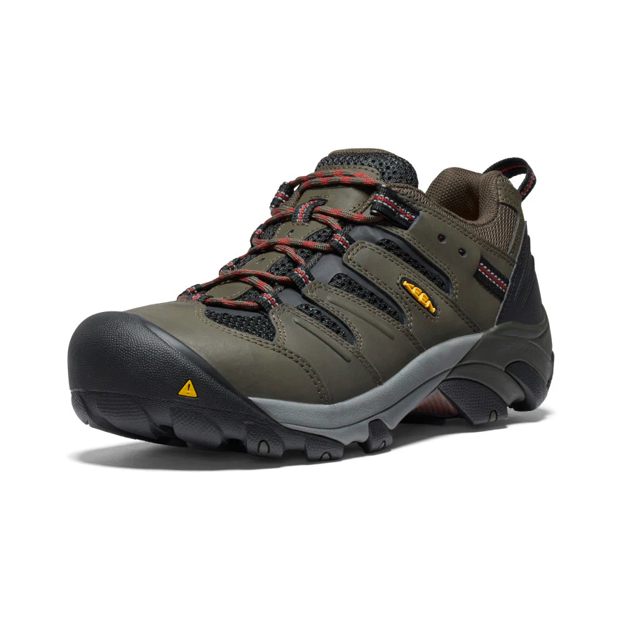 Men's CSA Lansing (Steel Toe)  |  Black Olive/Burnt Henna - Image 3