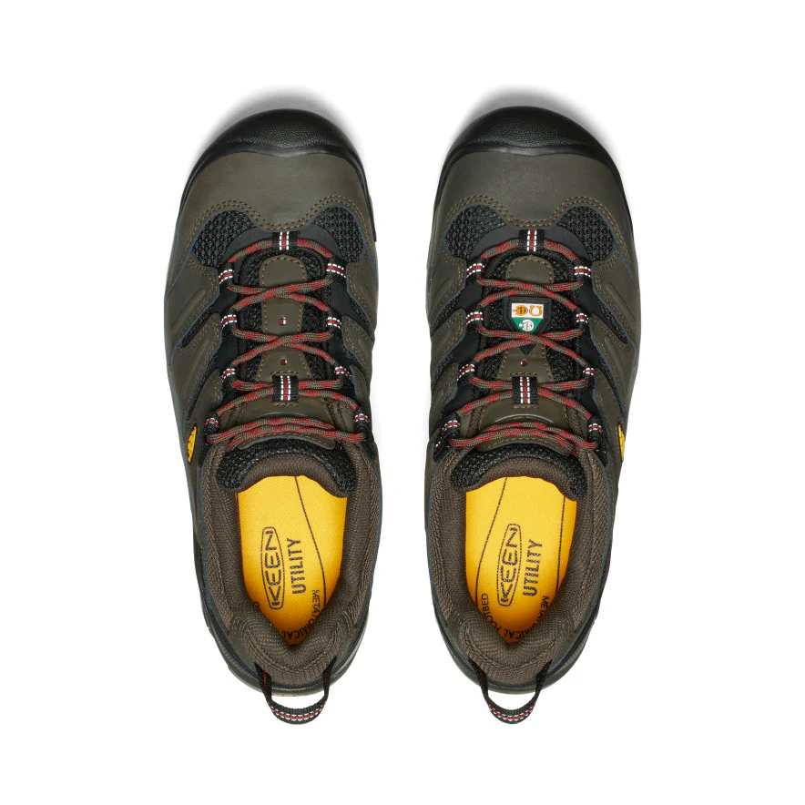 Men's CSA Lansing (Steel Toe)  |  Black Olive/Burnt Henna - Image 4