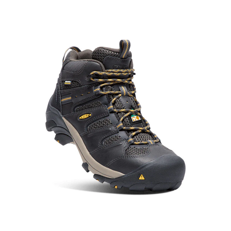 Men's CSA Lansing Mid Waterproof (Steel Toe) | Raven/Tawny Olive - Image 3