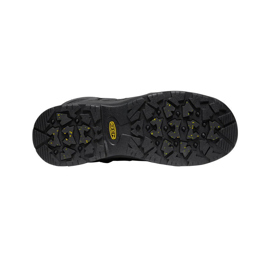 Men's CSA Oshawa+ 8" Side Zip Waterproof Boot (Carbon Toe) | Black/Black - Image 4