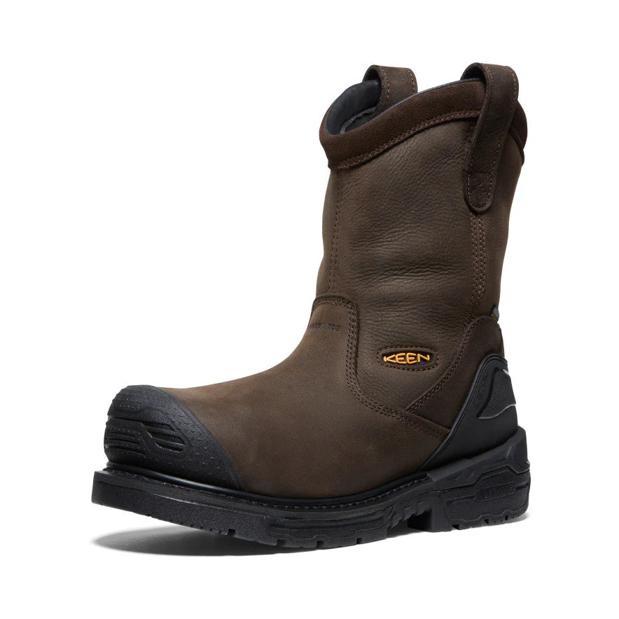 Men's CSA Philadelphia Wellington Waterproof (Carbon Toe) | Cascade Brown/Black - Image 3
