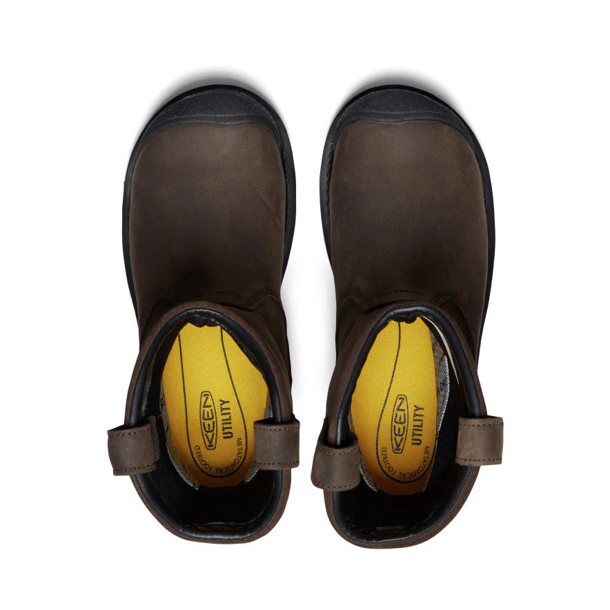 Men's CSA Philadelphia Wellington Waterproof (Carbon Toe) | Cascade Brown/Black - Image 4