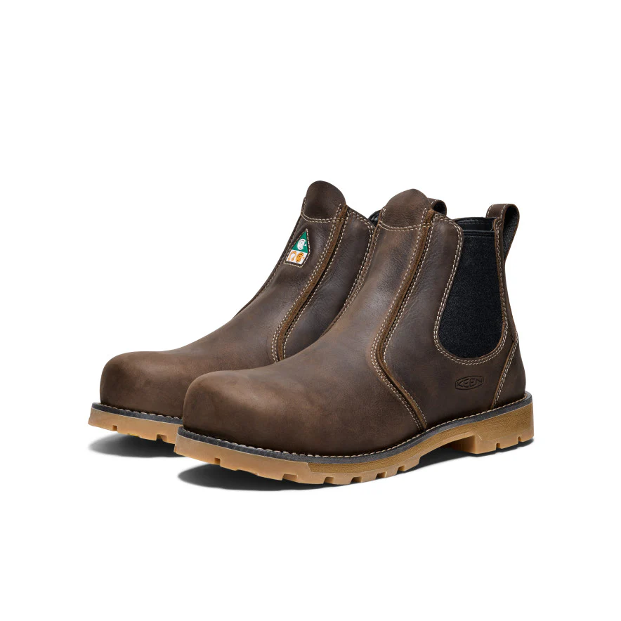 Men's CSA Seattle Romeo (Carbon Toe)  |  Cascade Brown/Gum - Image 7