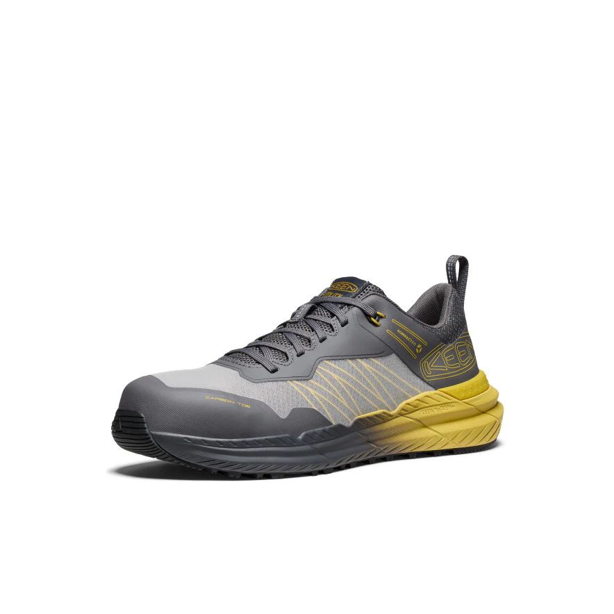 Men's CSA Speedworks Work Sneaker (Carbon Toe)  |  Magnet/Black - Image 3