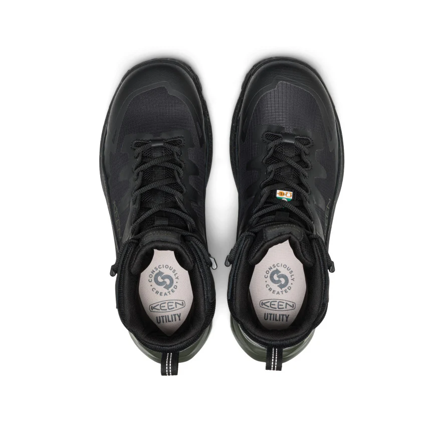 Men's CSA Targhee Blur Waterproof Work Boot (Carbon Toe) | Forest Night/Black - Image 4