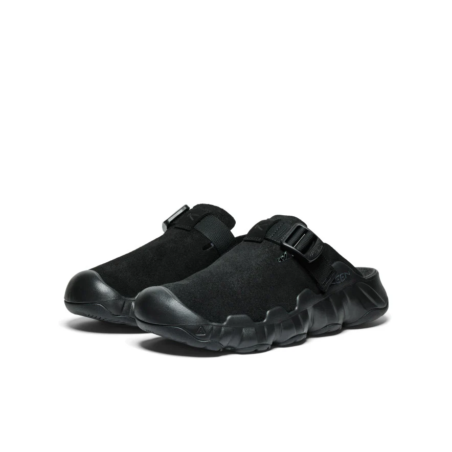 Men’s Hyperport Leather Clog | Black/Black - Image 2