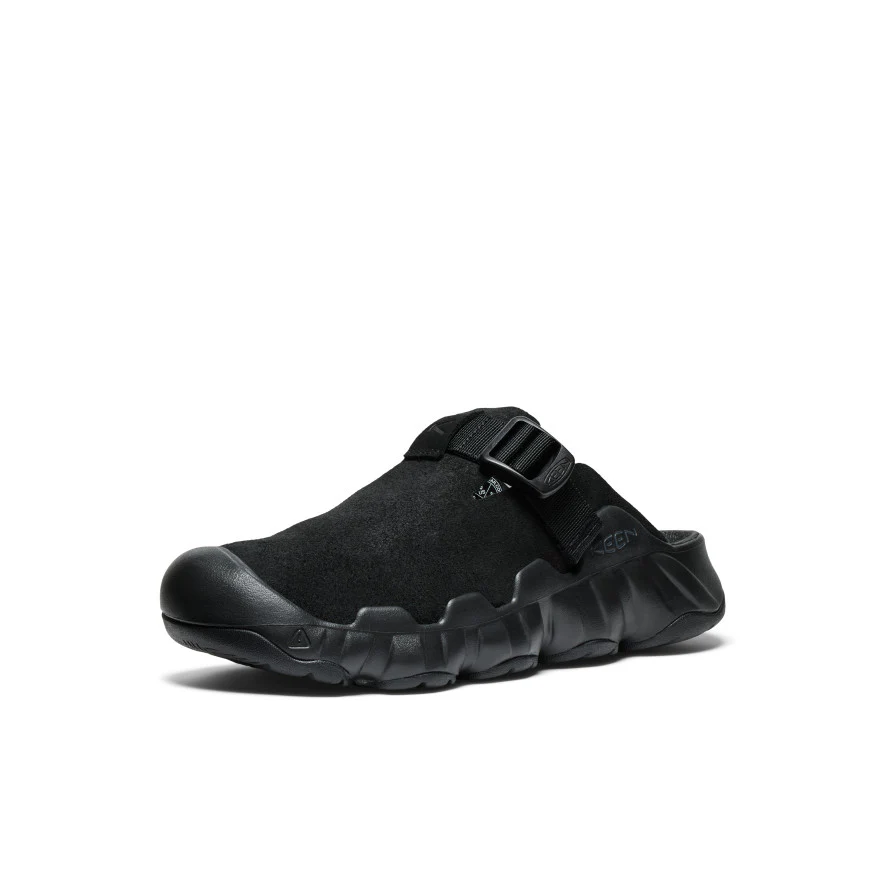 Men’s Hyperport Leather Clog | Black/Black - Image 3
