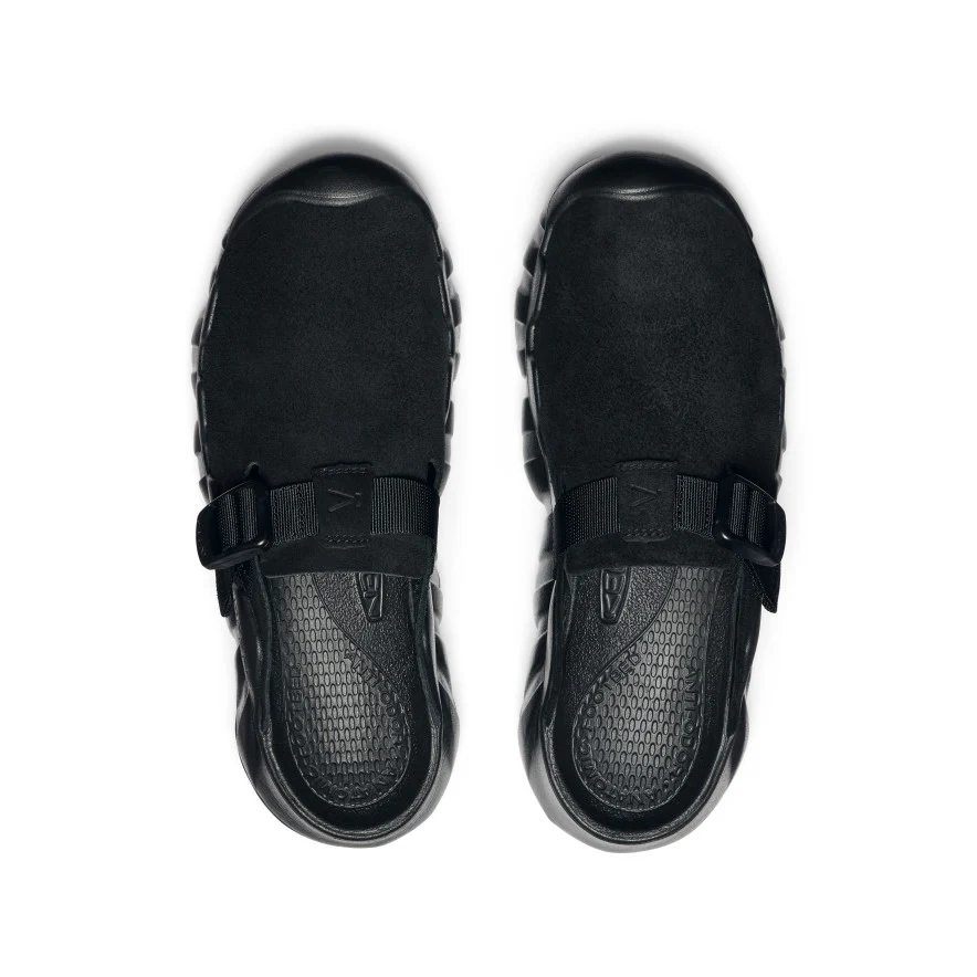 Men’s Hyperport Leather Clog | Black/Black - Image 4