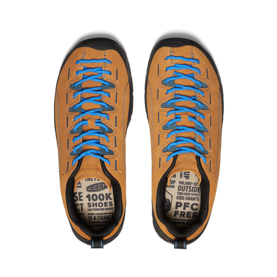 Men's Jasper Suede Sneakers | Cathay Spice/Orion Blue - Image 4