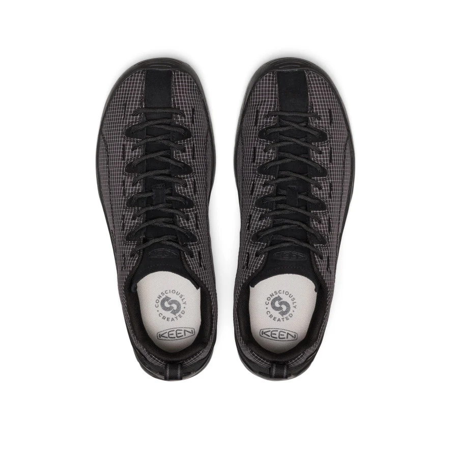 Men's Jasper Nylon Waterproof Sneaker | Black/Black - Image 5
