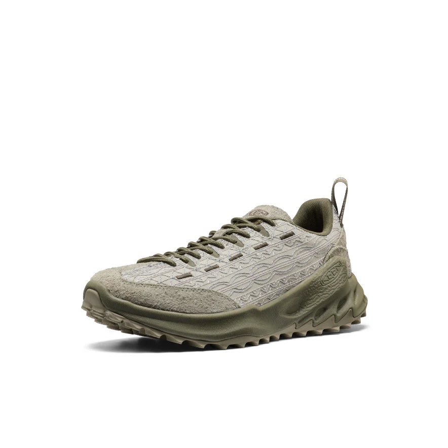 Men's Jasper Zionic TXT 18 East Sneaker  |  Abbey Stone/Mermaid - Image 3