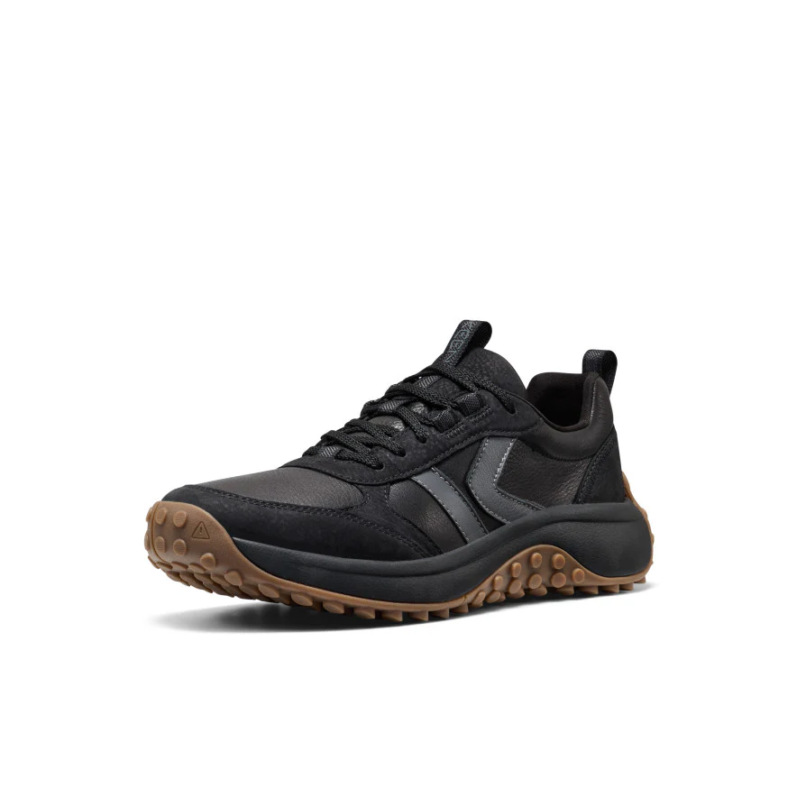 Men's KS86 Leather Sneaker | Black - Image 3