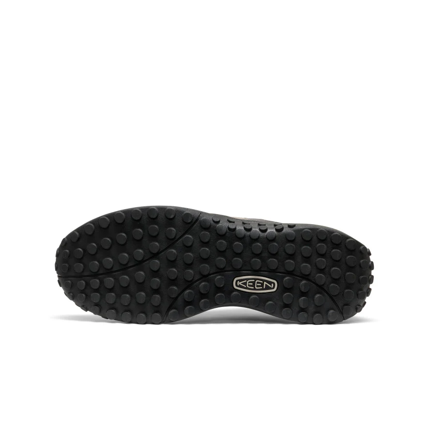 Men's KS86 Leather Sneaker  |  Black/Steel Grey - Image 6