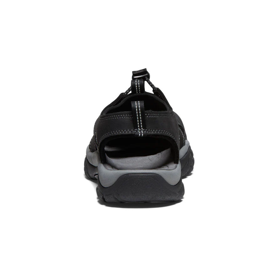 Men's Newport Leather  |  Black/Steel Grey - Image 5